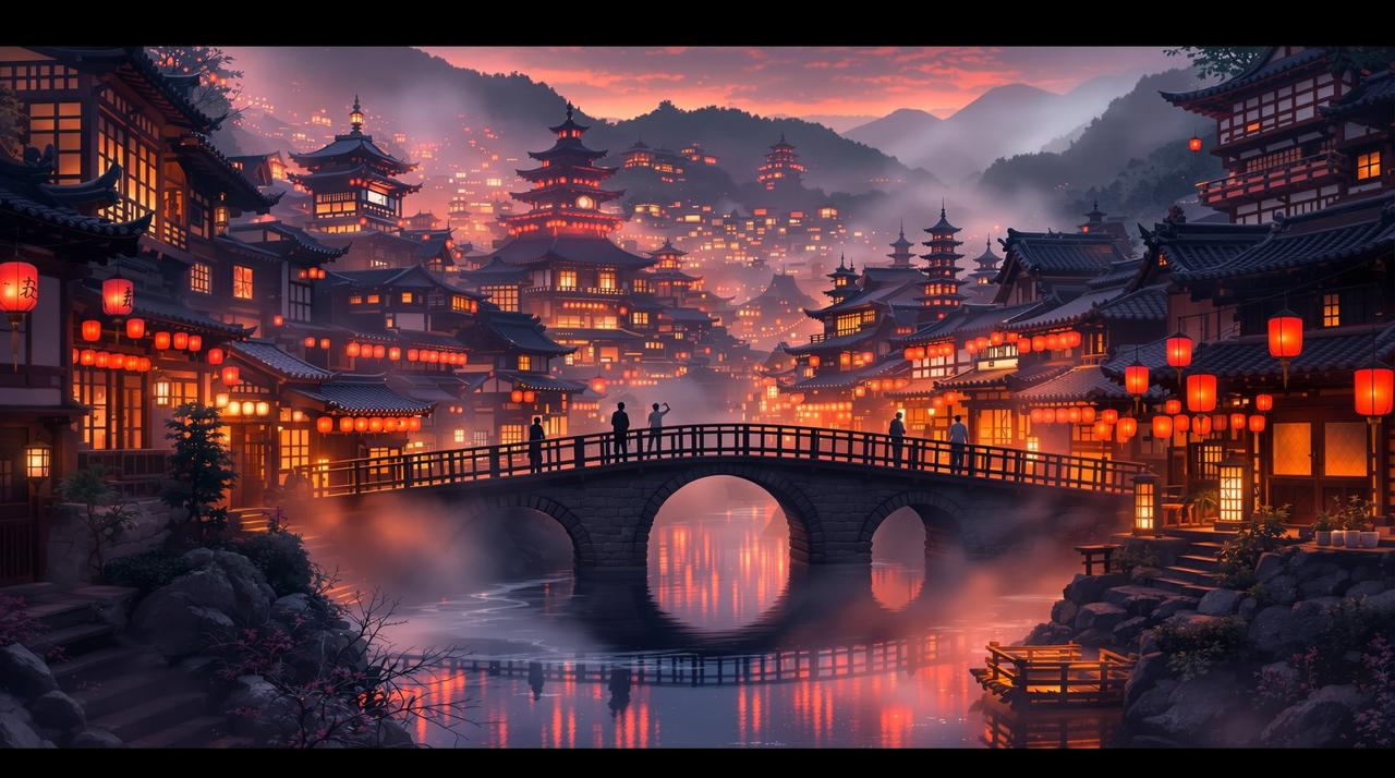 千与千寻 电影场景